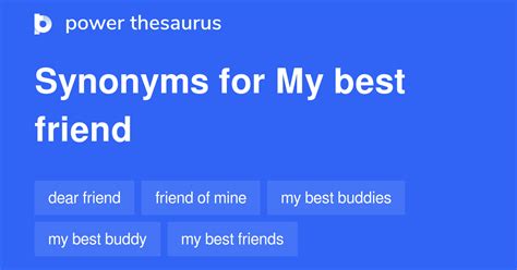 thesaurus best friend|BEST FRIEND in Thesaurus: 100+ Synonyms & Antonyms for BEST FRIE.